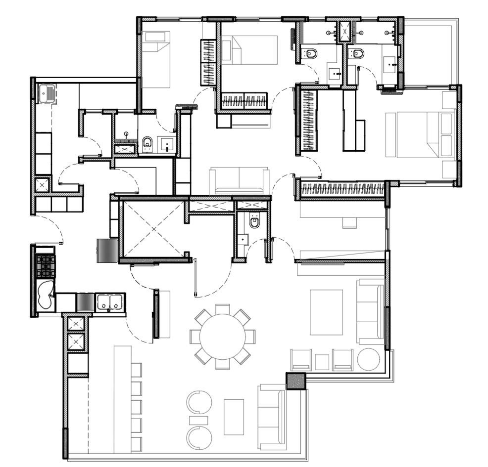 Apartamento, 3 quartos, 192 m² - Foto 2