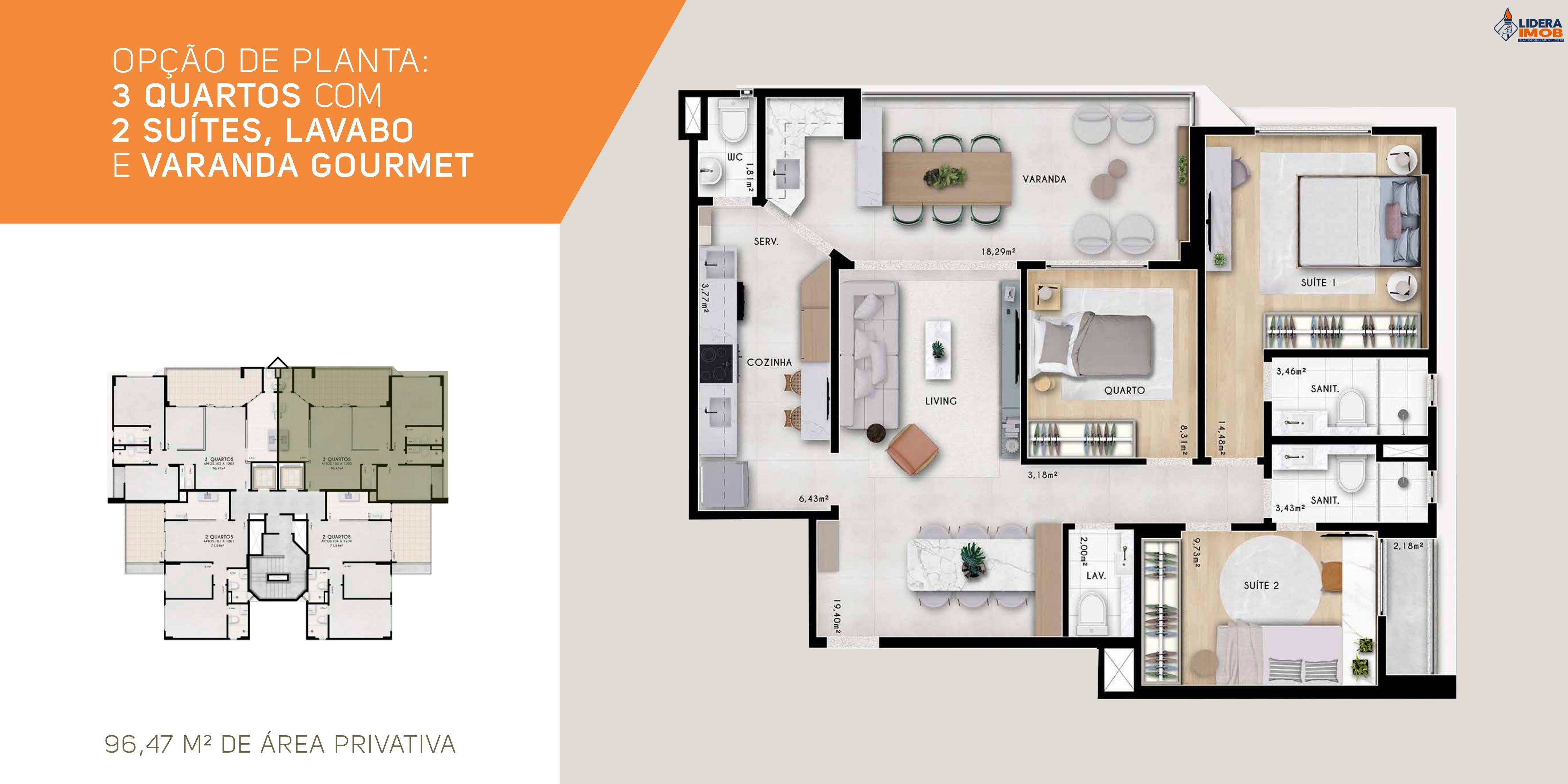 Apartamento, 2 quartos, 71 m² - Foto 35