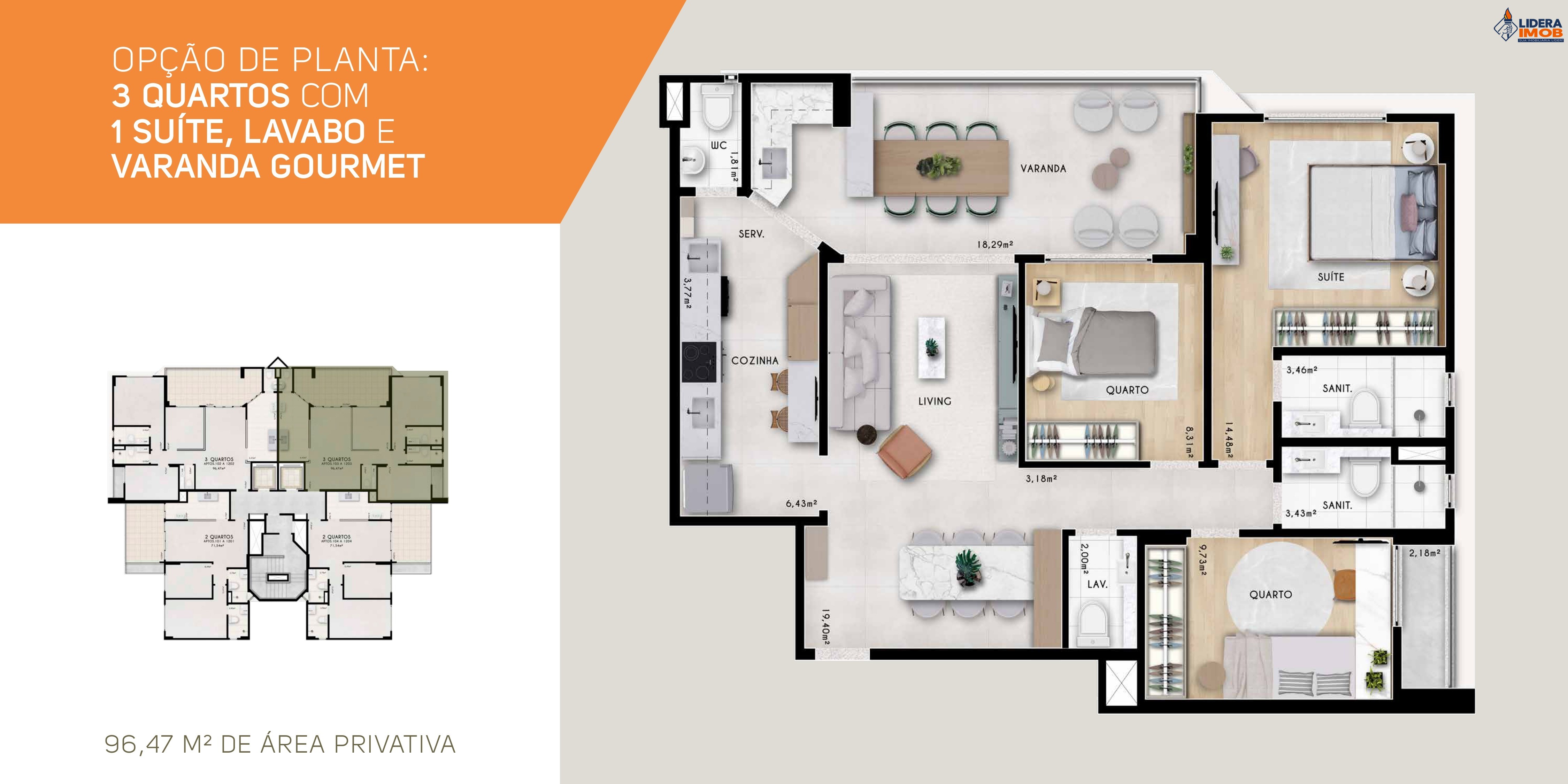 Apartamento, 2 quartos, 71 m² - Foto 36