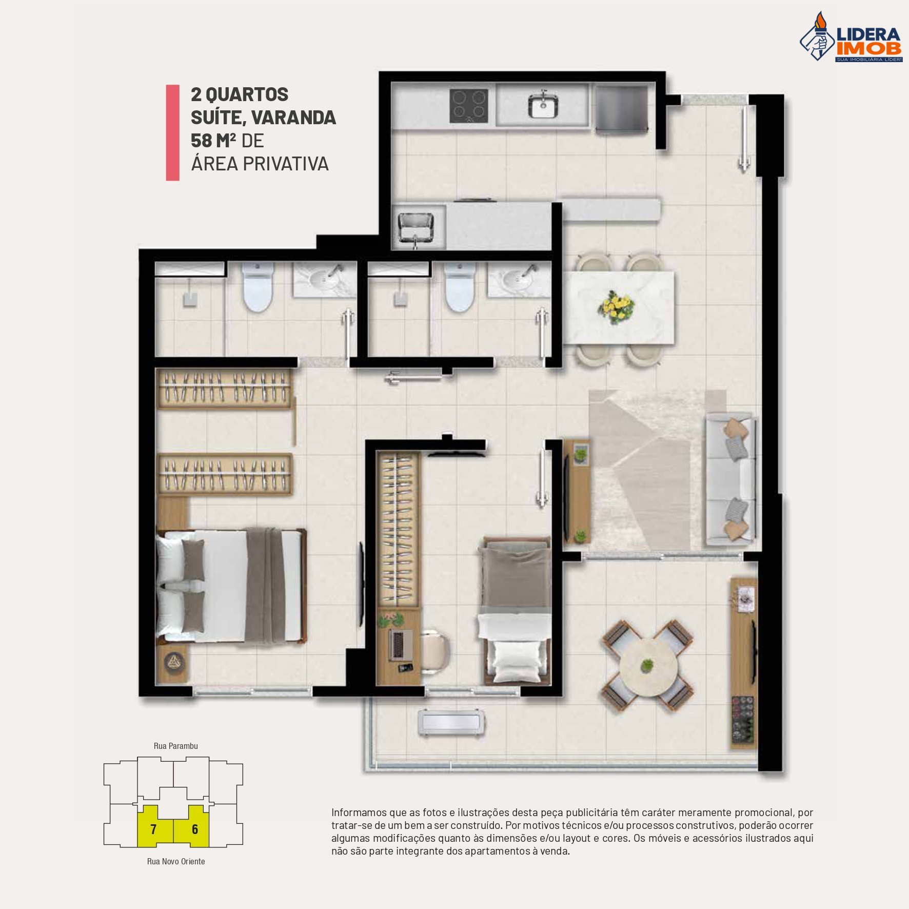 Apartamento, 2 quartos, 59 m² - Foto 20