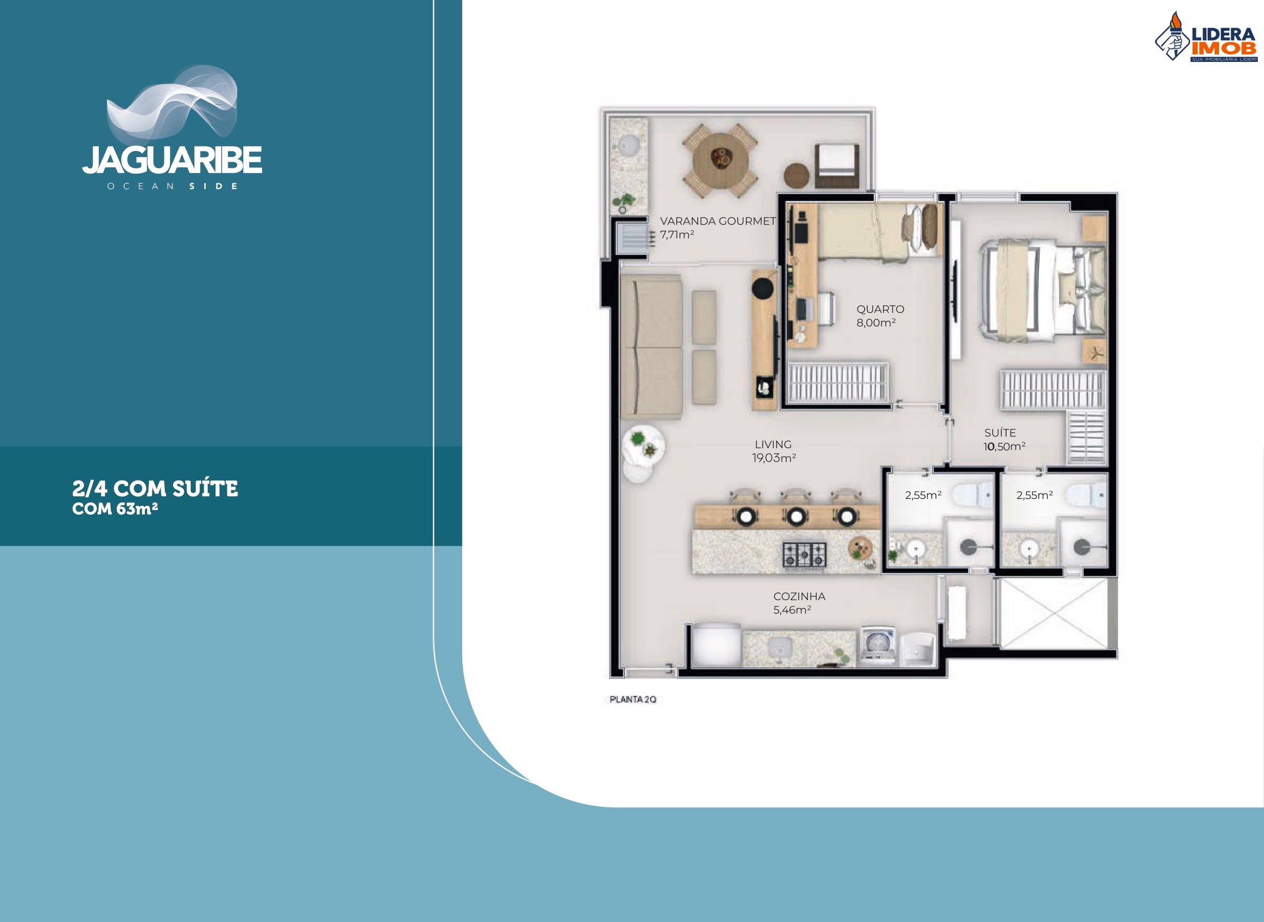 Apartamento, 2 quartos, 63 m² - Foto 21