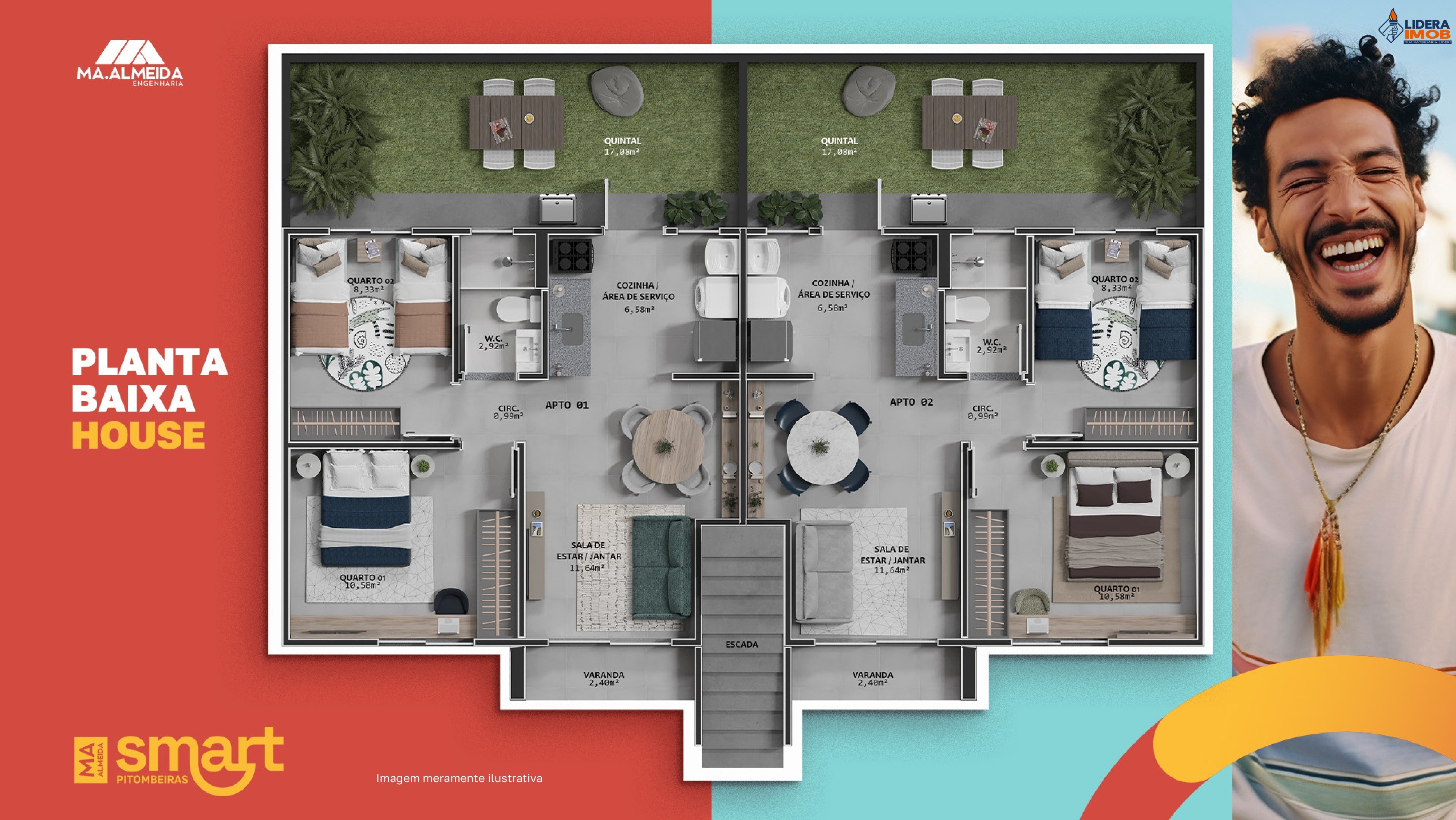 Apartamento, 2 quartos, 42 m² - Foto 23