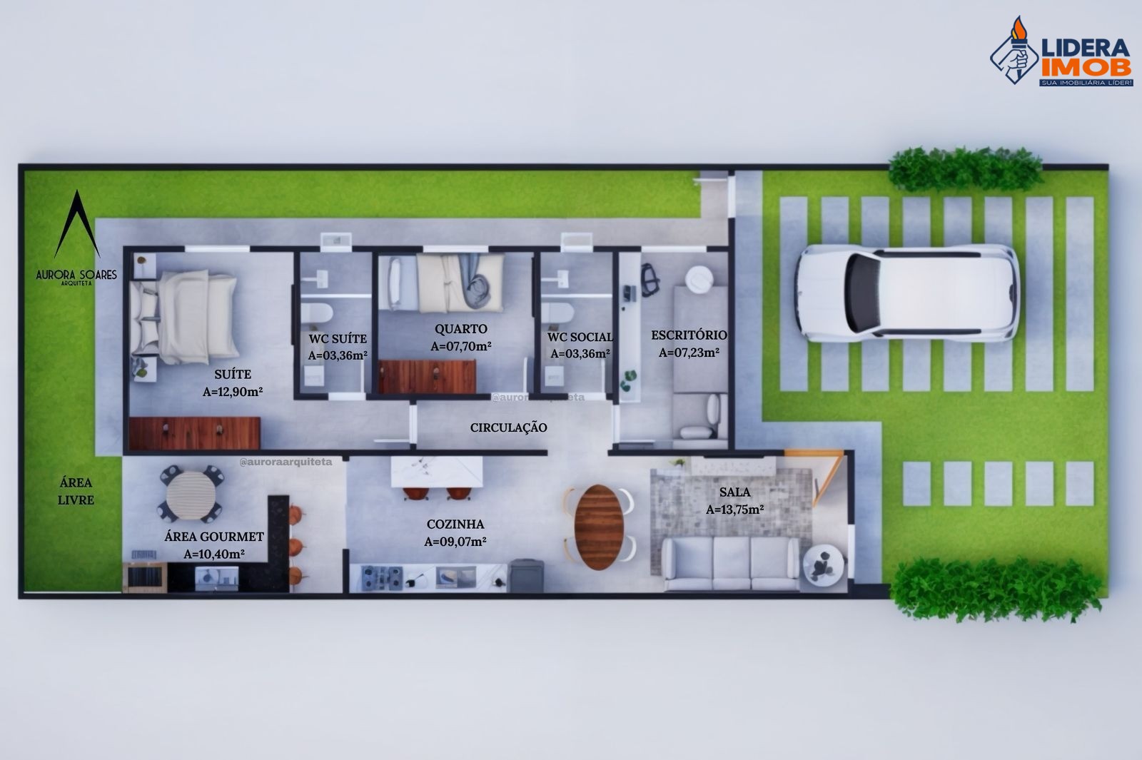 Casa, 3 quartos, 160 m² - Foto 2