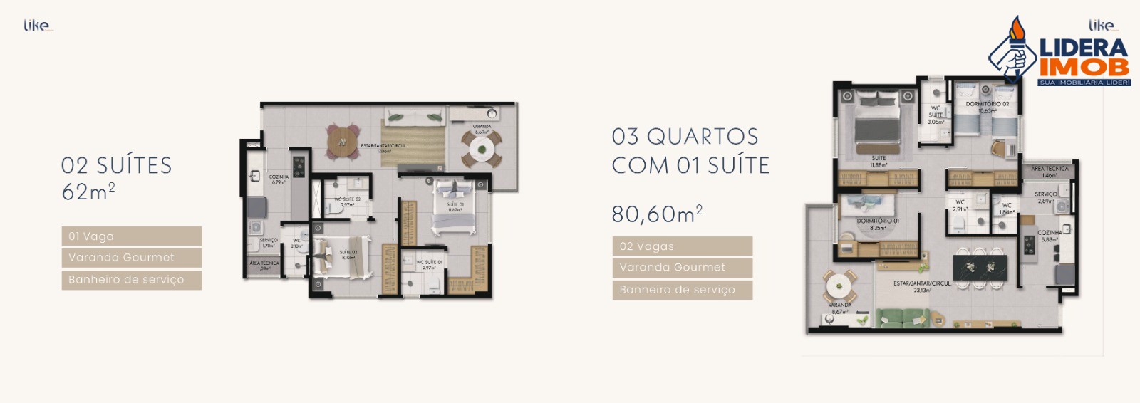 Apartamento, 3 quartos, 80 m² - Foto 7