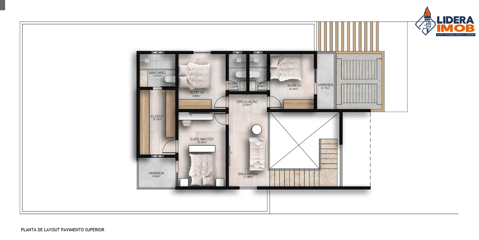 Casa, 3 quartos, 244 m² - Foto 2