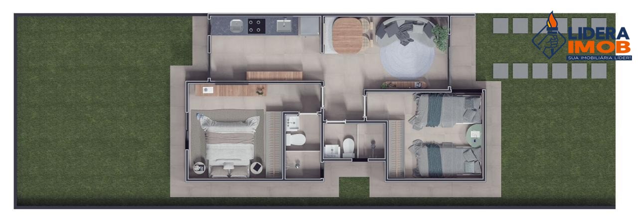 Casa, 2 quartos, 140 m² - Foto 3