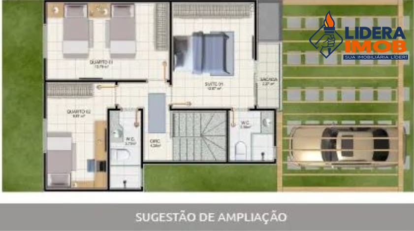 Casa, 3 quartos - Foto 15