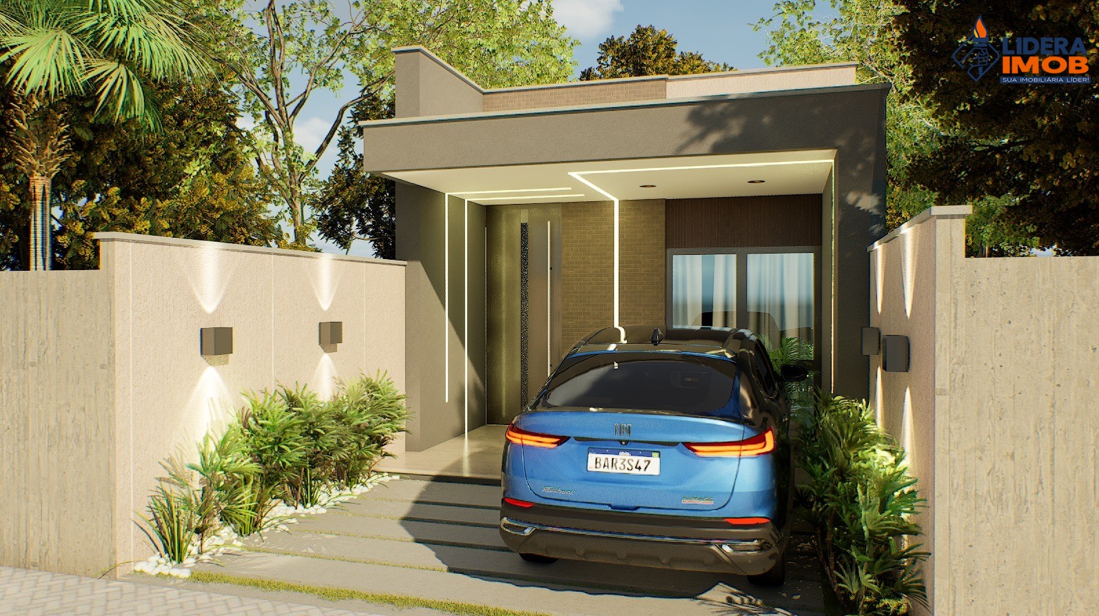 Casa, 3 quartos, 80 m² - Foto 1