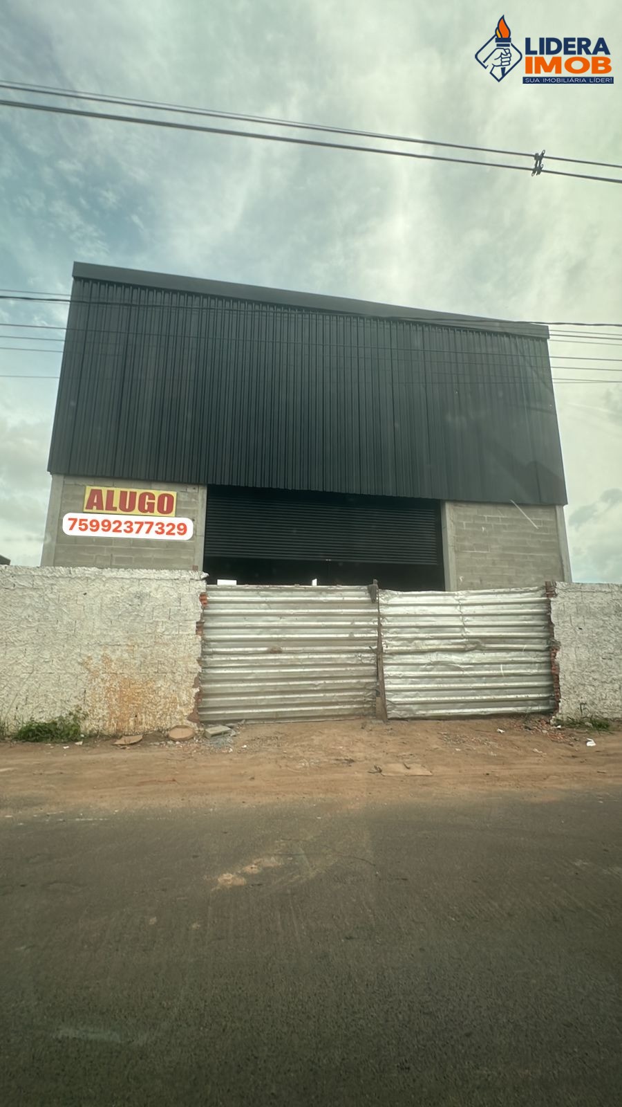 Depósito-Galpão, 462 m² - Foto 1