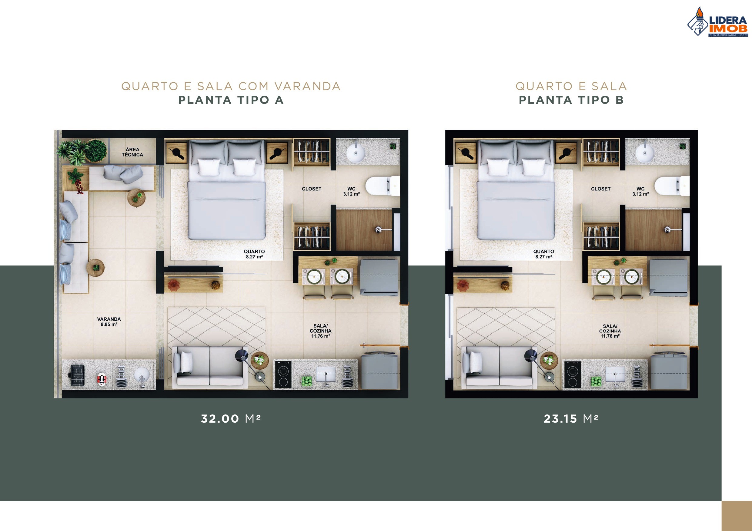 Apartamento, 1 quarto, 32 m² - Foto 8