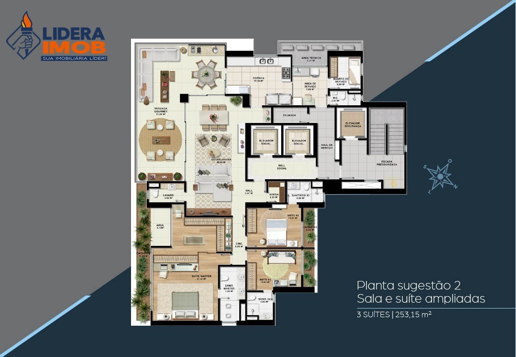 Apartamento, 4 quartos, 253 m² - Foto 25