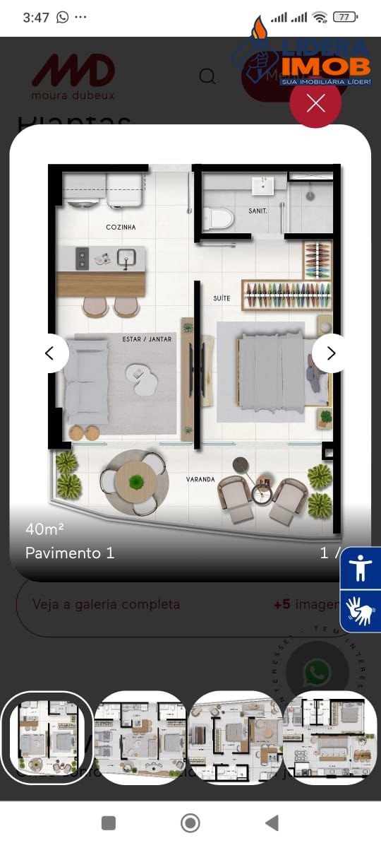Apartamento, 1 quarto, 40 m² - Foto 24