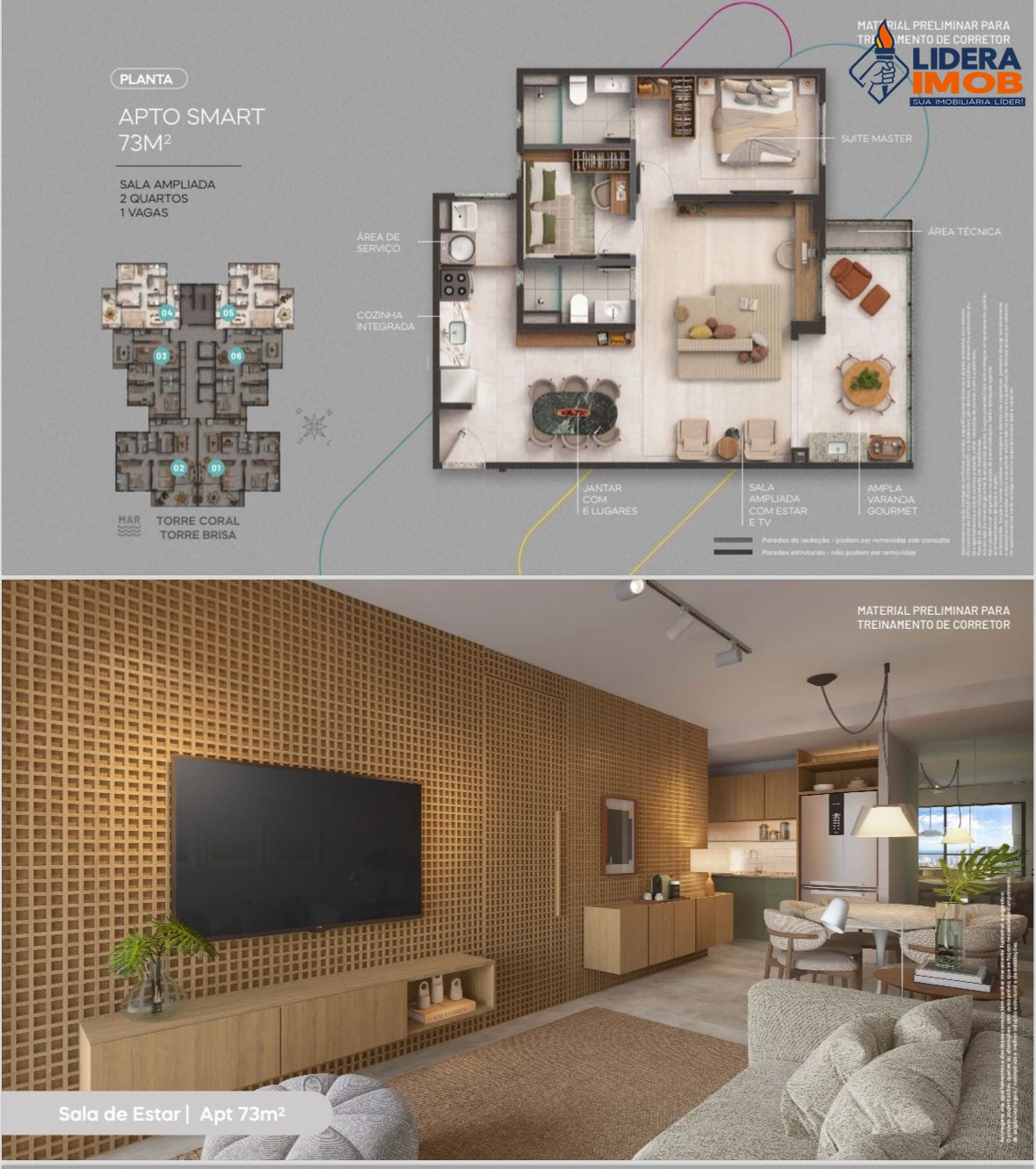 Apartamento, 3 quartos, 73 m² - Foto 21