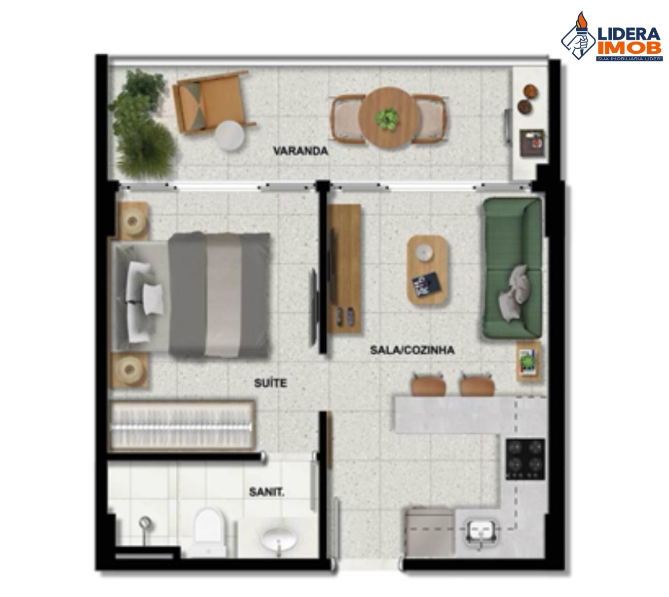 Apartamento, 1 quarto, 35 m² - Foto 20