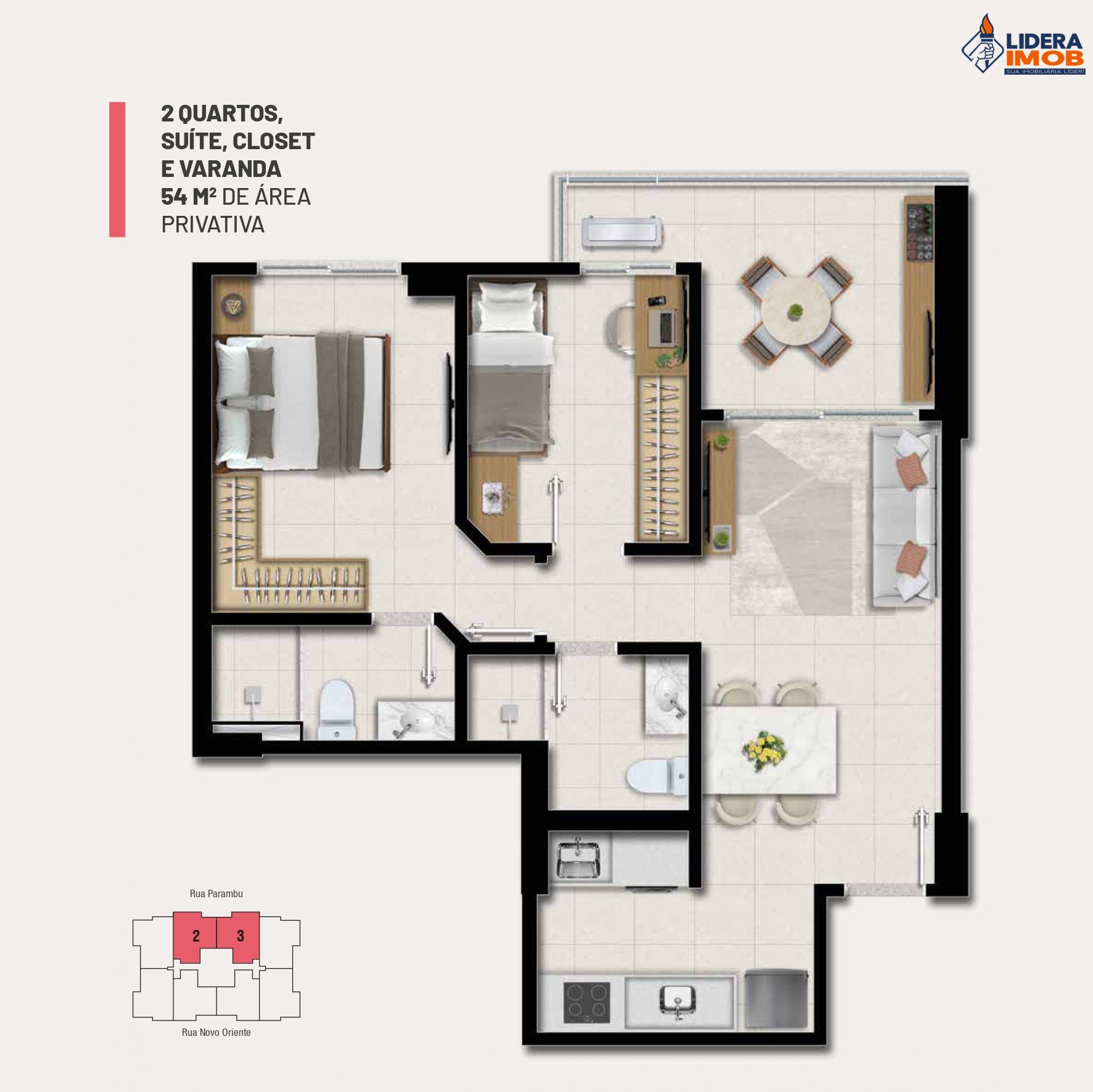 Apartamento, 2 quartos, 59 m² - Foto 19