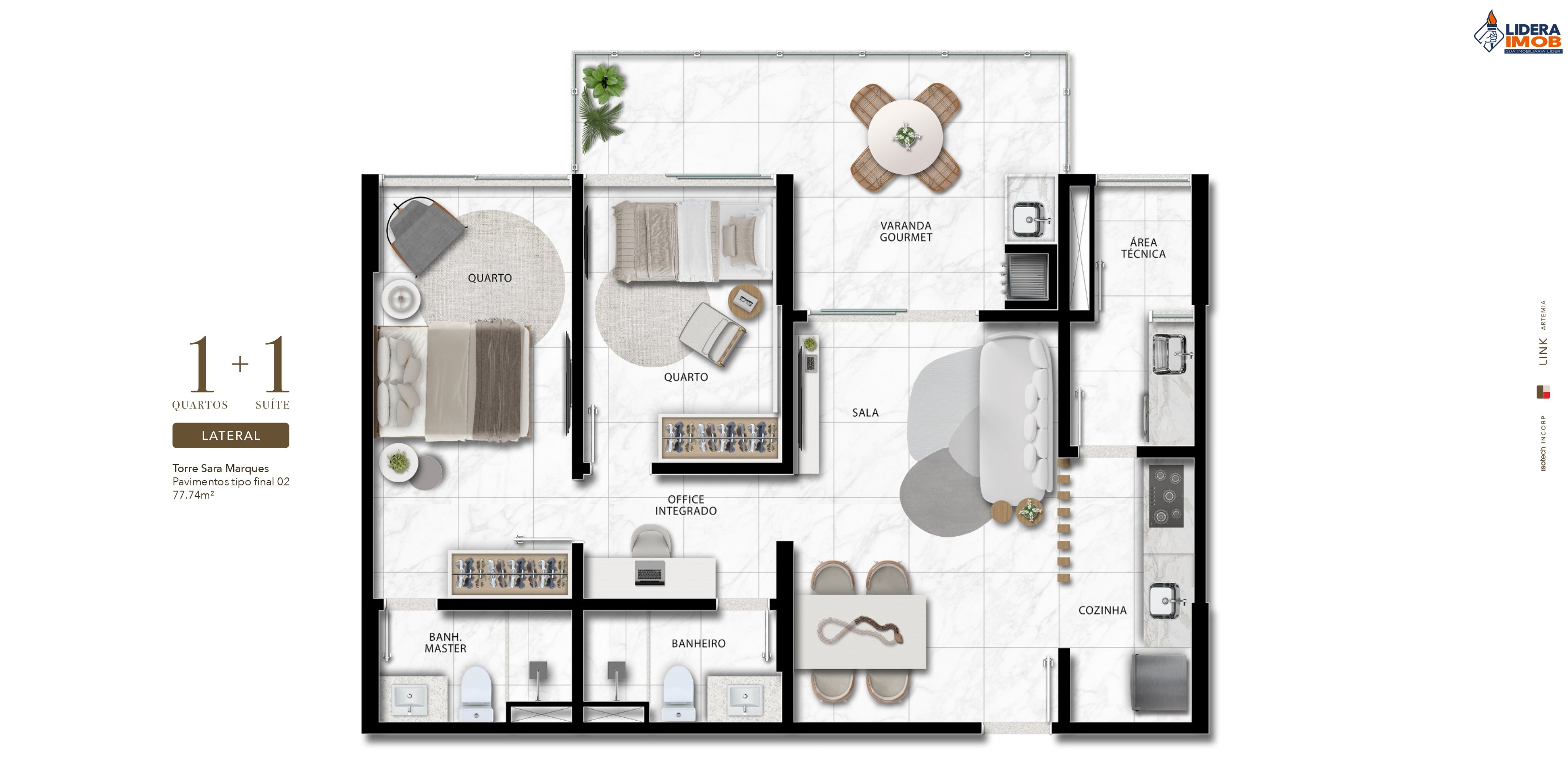 Apartamento, 3 quartos, 84 m² - Foto 21