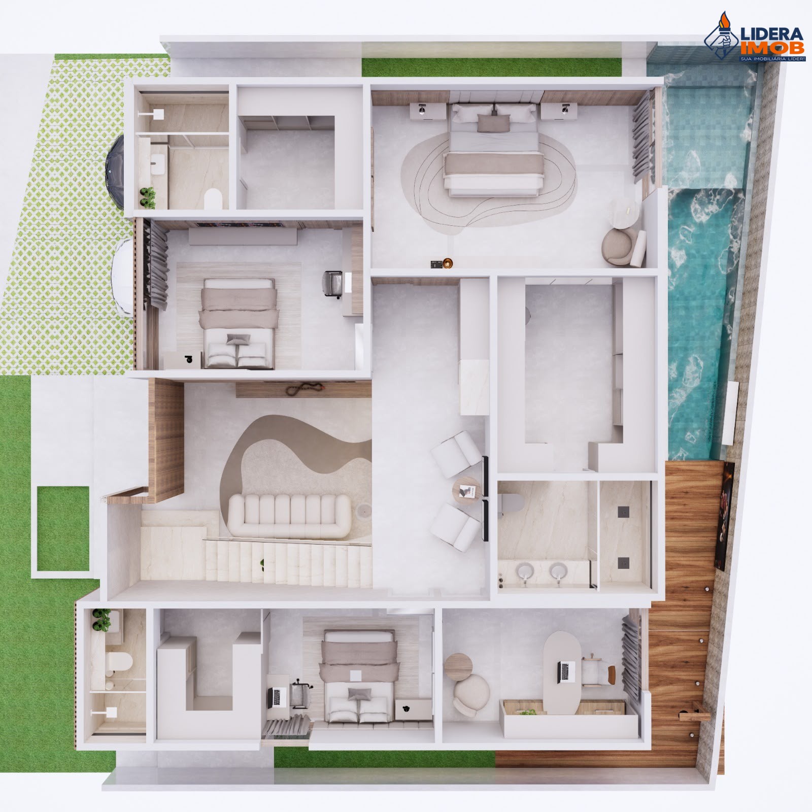 Casa, 4 quartos, 305 m² - Foto 23