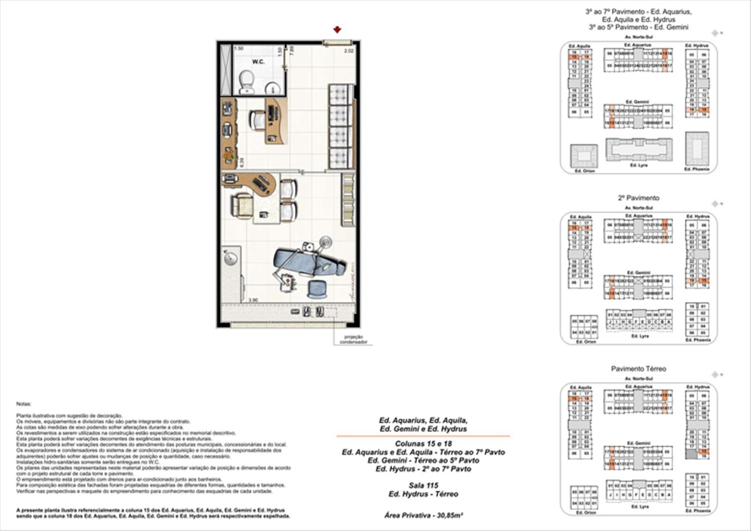 Sala-Conjunto, 33 m² - Foto 19
