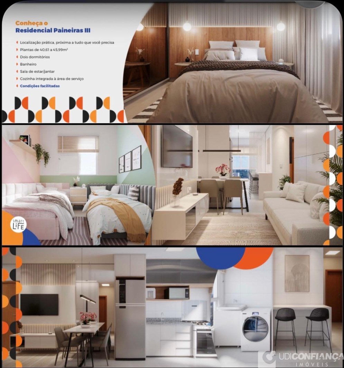 Apartamento, 2 quartos, 45 m² - Foto 4