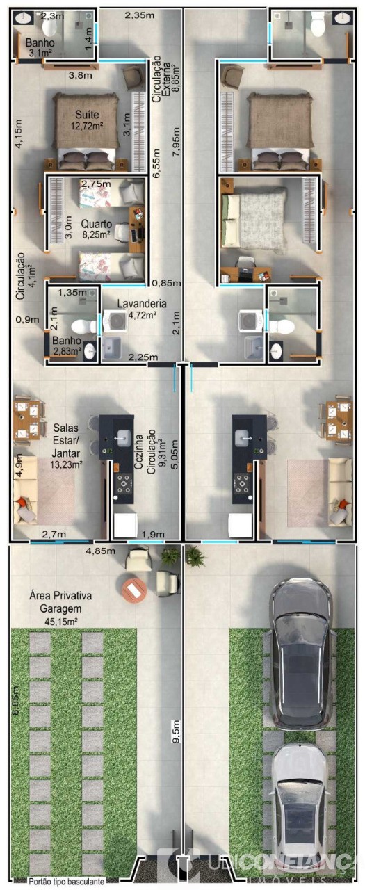 Casa, 2 quartos - Foto 7