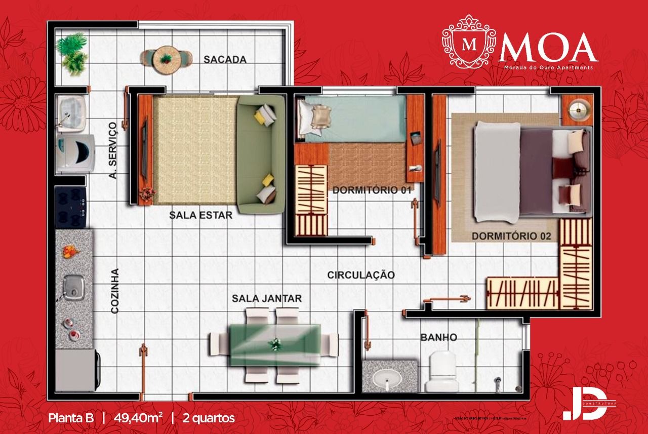 Apartamento, 2 quartos - Foto 25