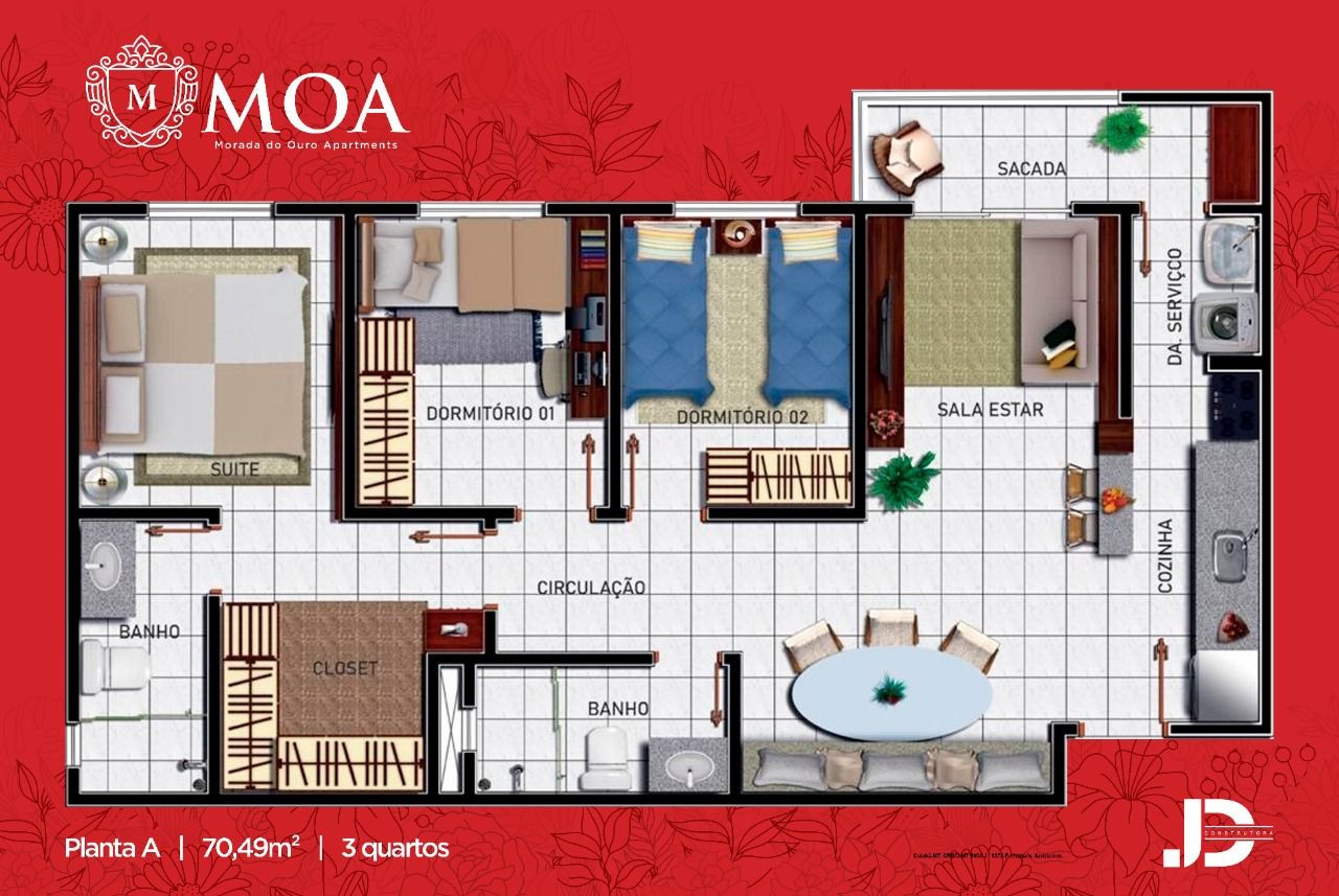 Apartamento, 2 quartos - Foto 21