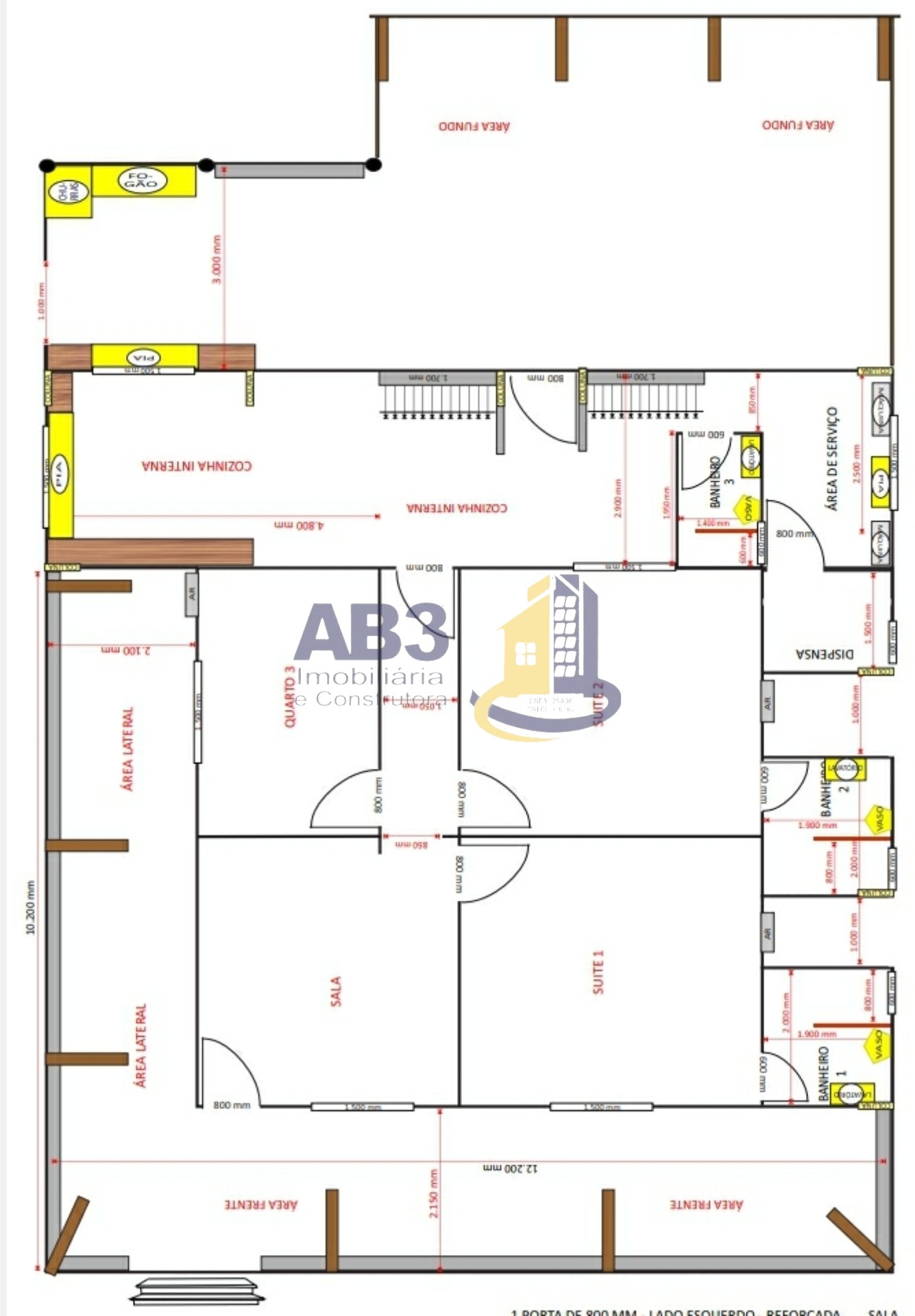 Chácara, 3 quartos, 14 m² - Foto 37