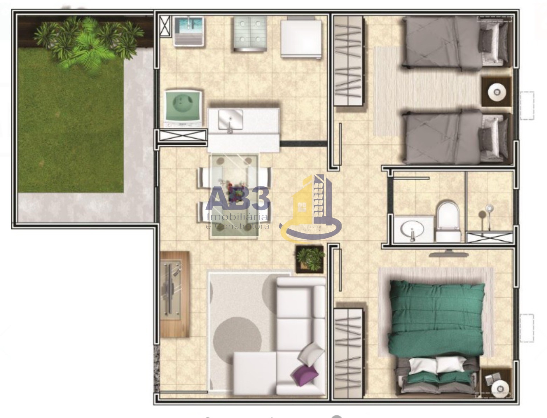 Apartamento, 2 quartos - Foto 17