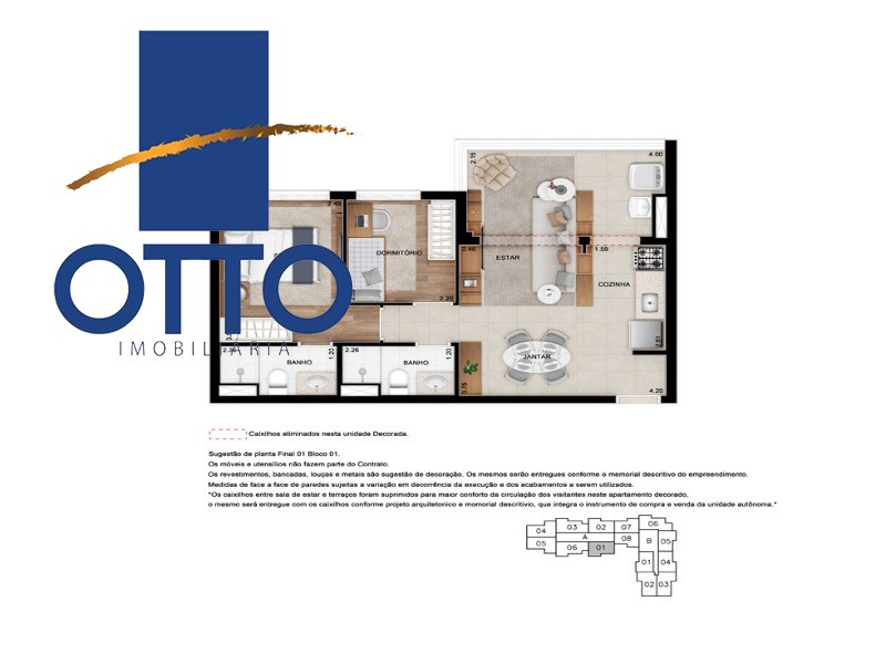 Apartamento, 2 quartos, 55 m² - Foto 23