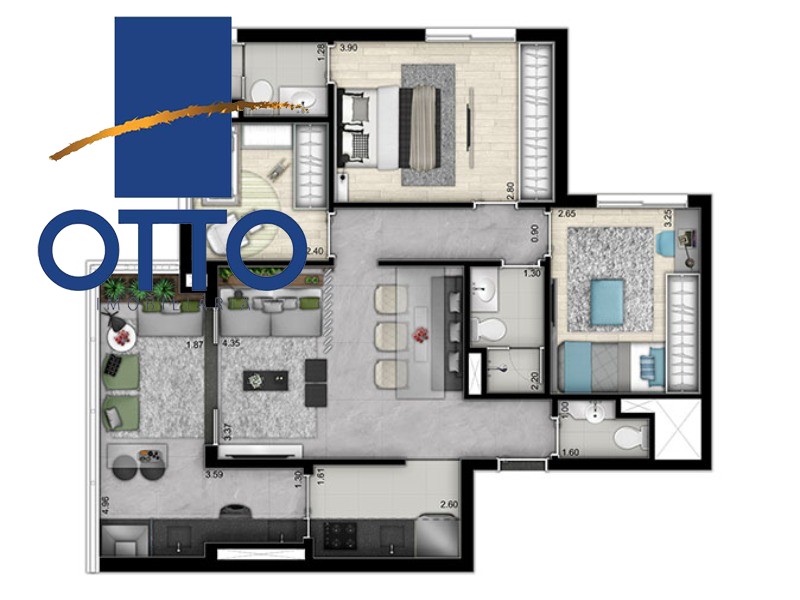 Apartamento, 3 quartos, 82 m² - Foto 13