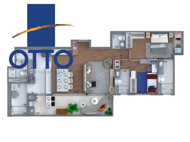 Apartamento, 3 quartos, 106 m² - Foto 15