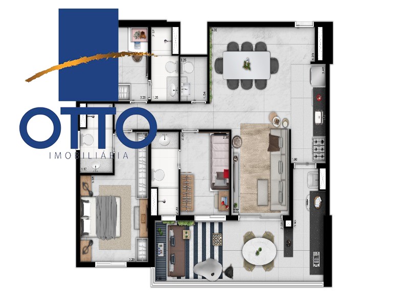 Apartamento, 3 quartos, 105 m² - Foto 14