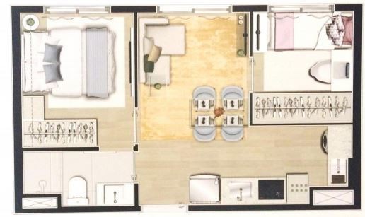 Apartamento, 1 quarto, 24 m² - Foto 18