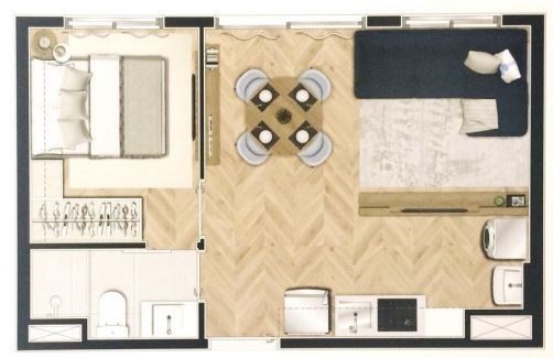 Apartamento, 1 quarto, 24 m² - Foto 19