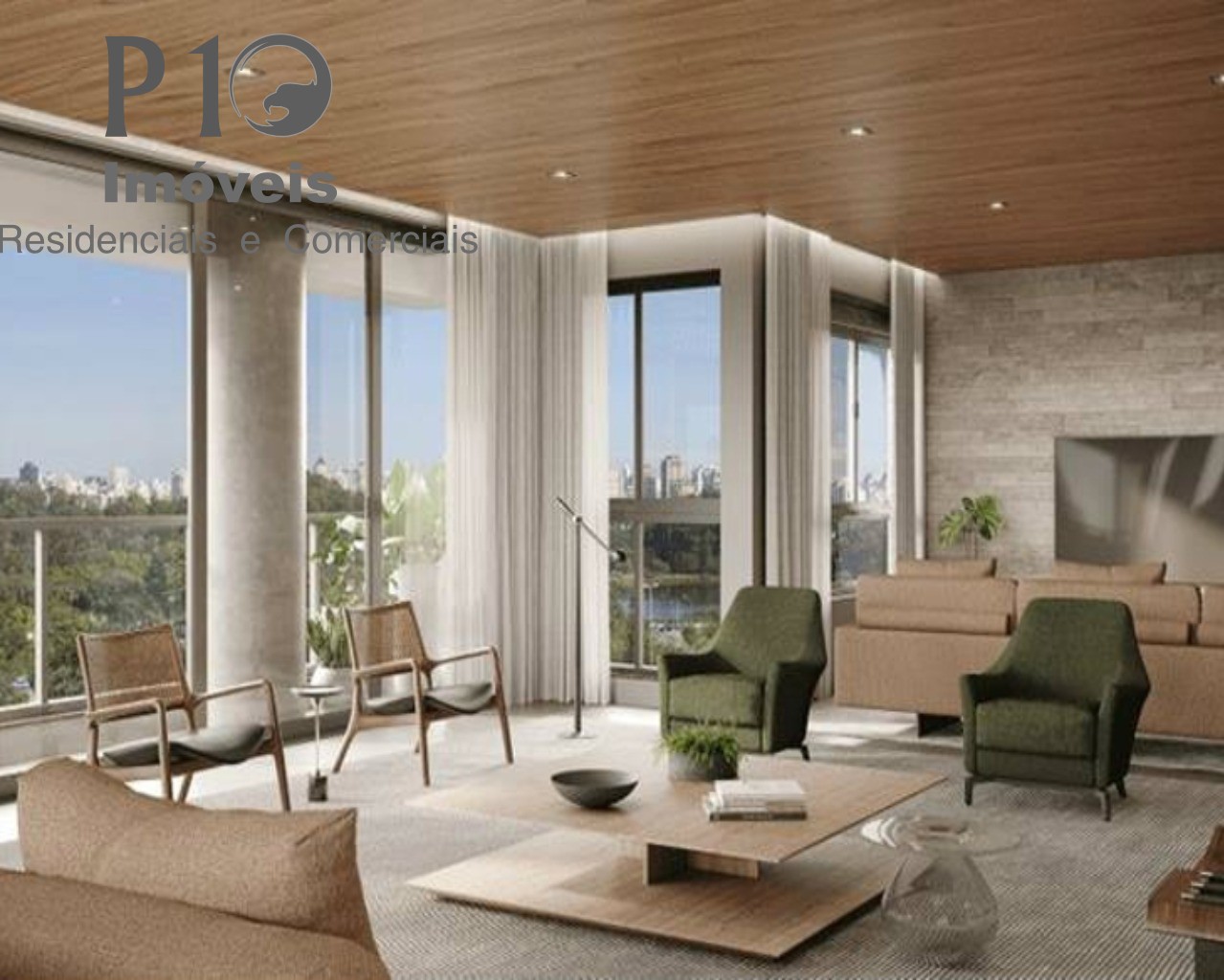 Lake Parque Ibirapuera - Apartamento com 356m2 4 dormitórios sendo eles 4 suítes 5 vagas a Venda
