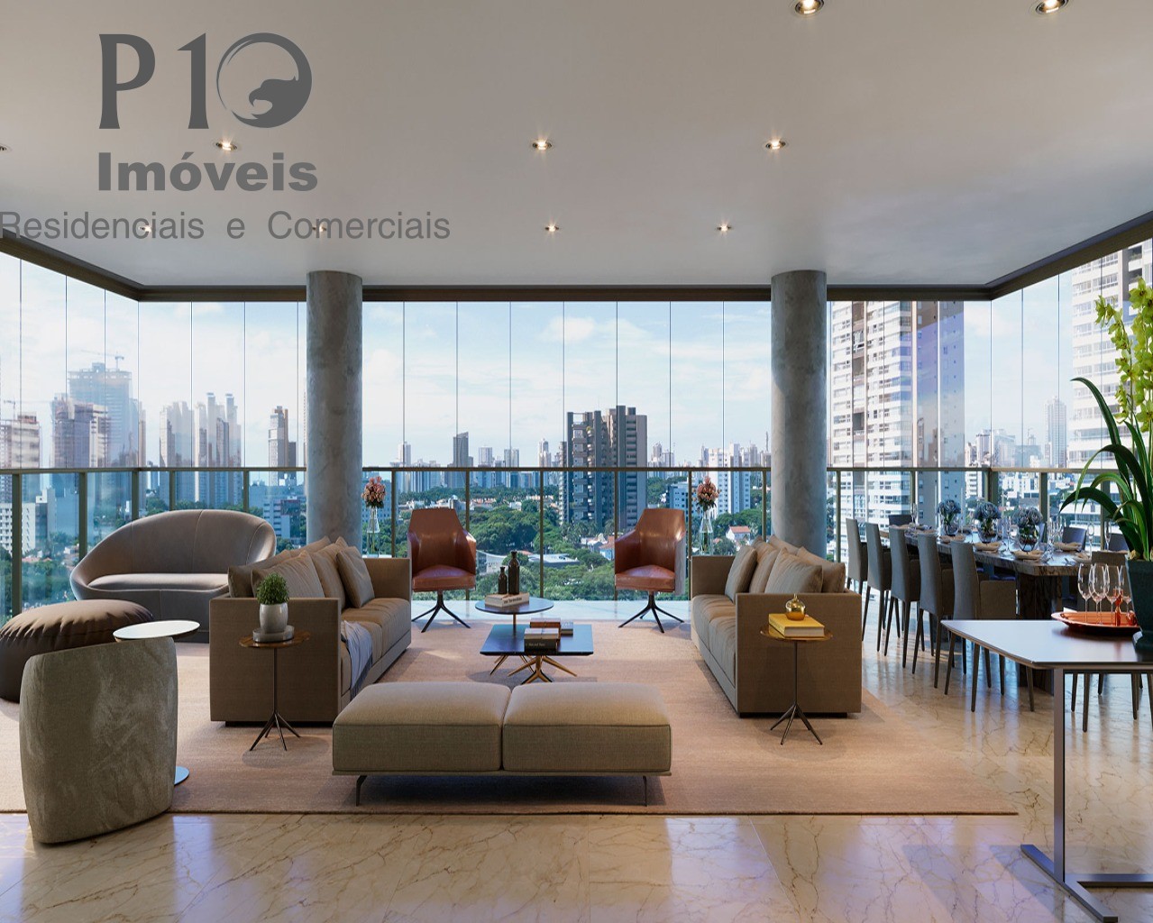 The Frame Vila Nova Conceição - Apartamento com 4 suítes 4 vagas a venda na Vila Nova Conceição