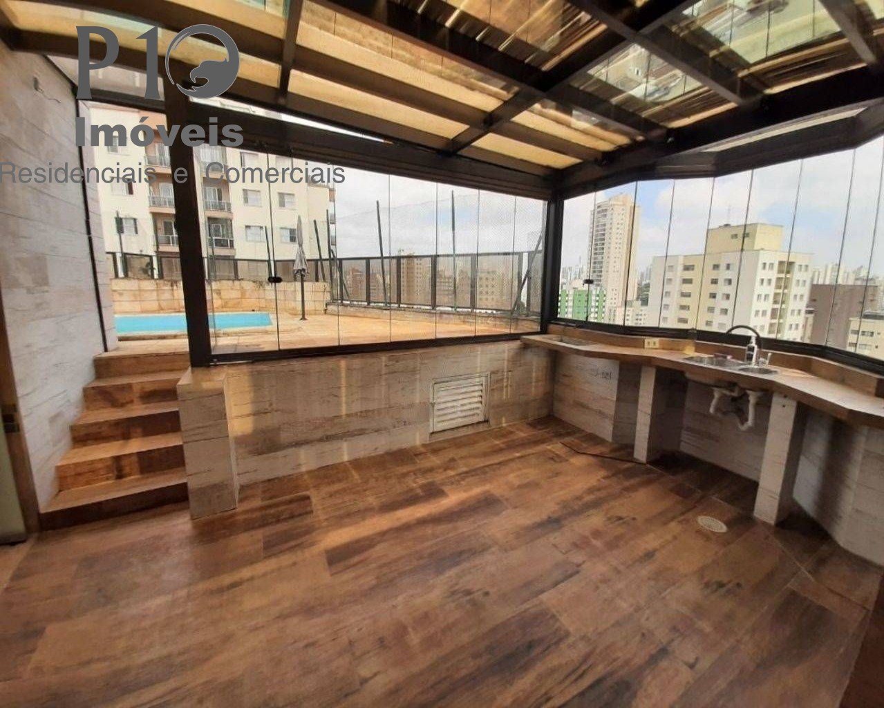 Cobertura duplex com 3 dormitórios 2 vagas a venda no Bosque da Saúde
