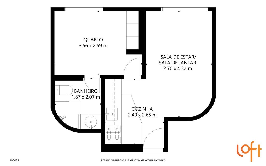Apartamento, 1 quarto, 33 m² - Foto 11
