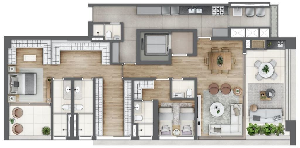 Apartamento, 3 quartos, 168 m² - Foto 15