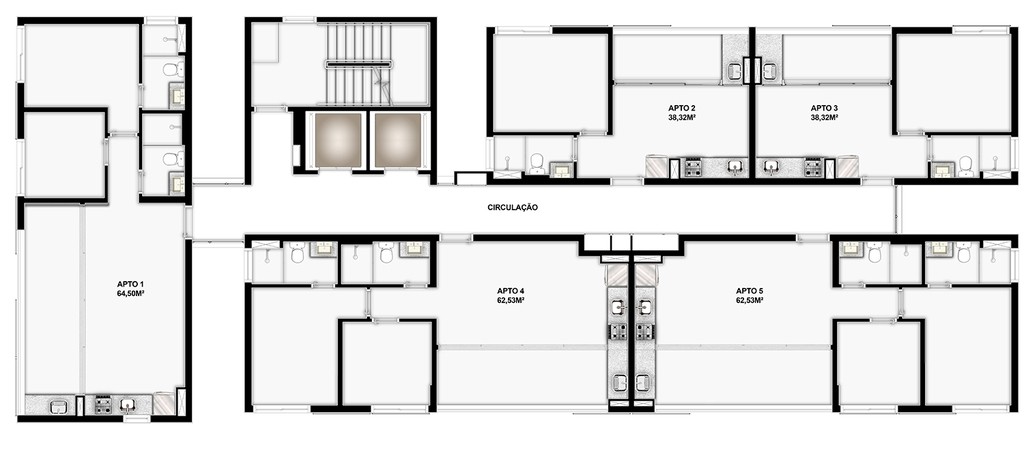 Apartamento, 1 quarto, 38 m² - Foto 19