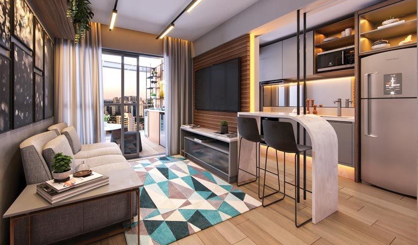 Apartamento, 1 quarto, 50 m² - Foto 9