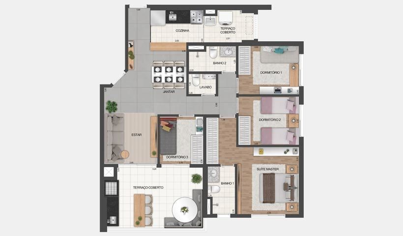 Apartamento, 3 quartos, 81 m² - Foto 32