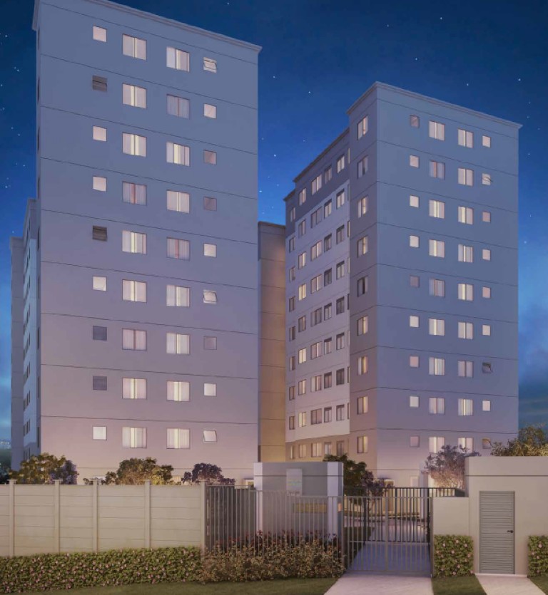 Apartamento à venda com 2 quartos, 41m² - Foto 1