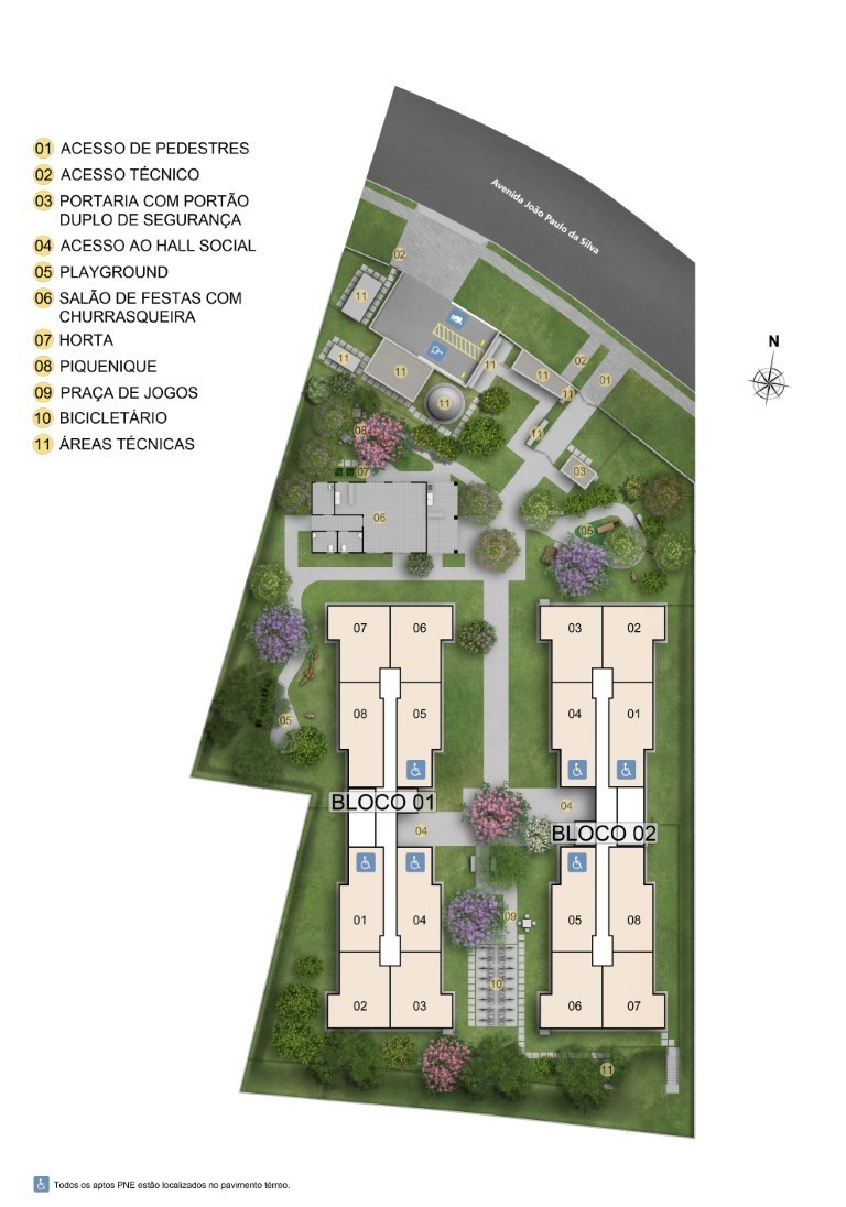 Apartamento à venda com 2 quartos, 41m² - Foto 5