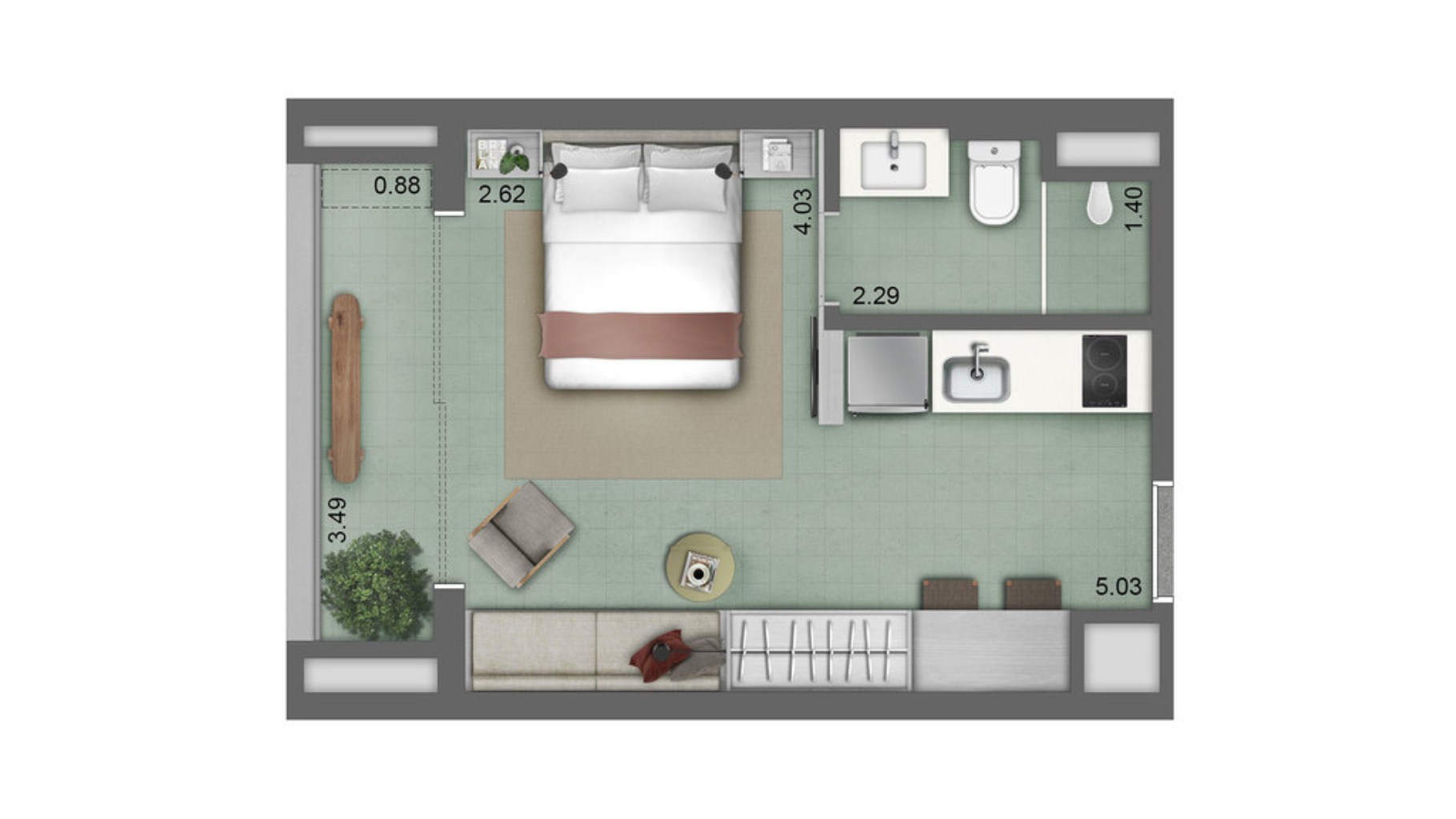 Apartamento, 3 quartos, 124 m² - Foto 26