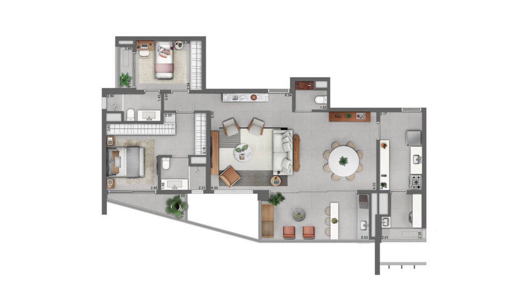 Apartamento, 3 quartos, 124 m² - Foto 28