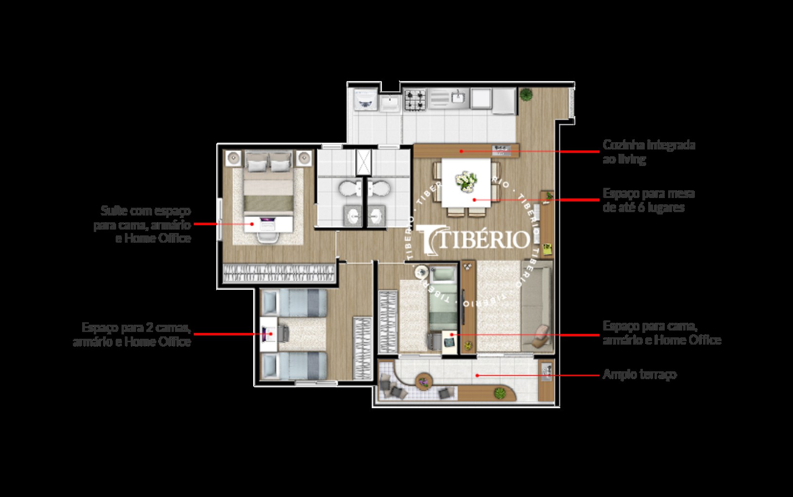 Apartamento, 3 quartos, 76 m² - Foto 39