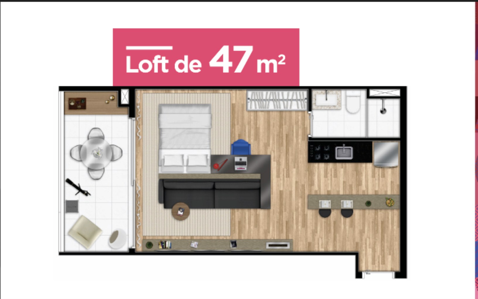 Apartamento, 1 quarto, 42 m² - Foto 16