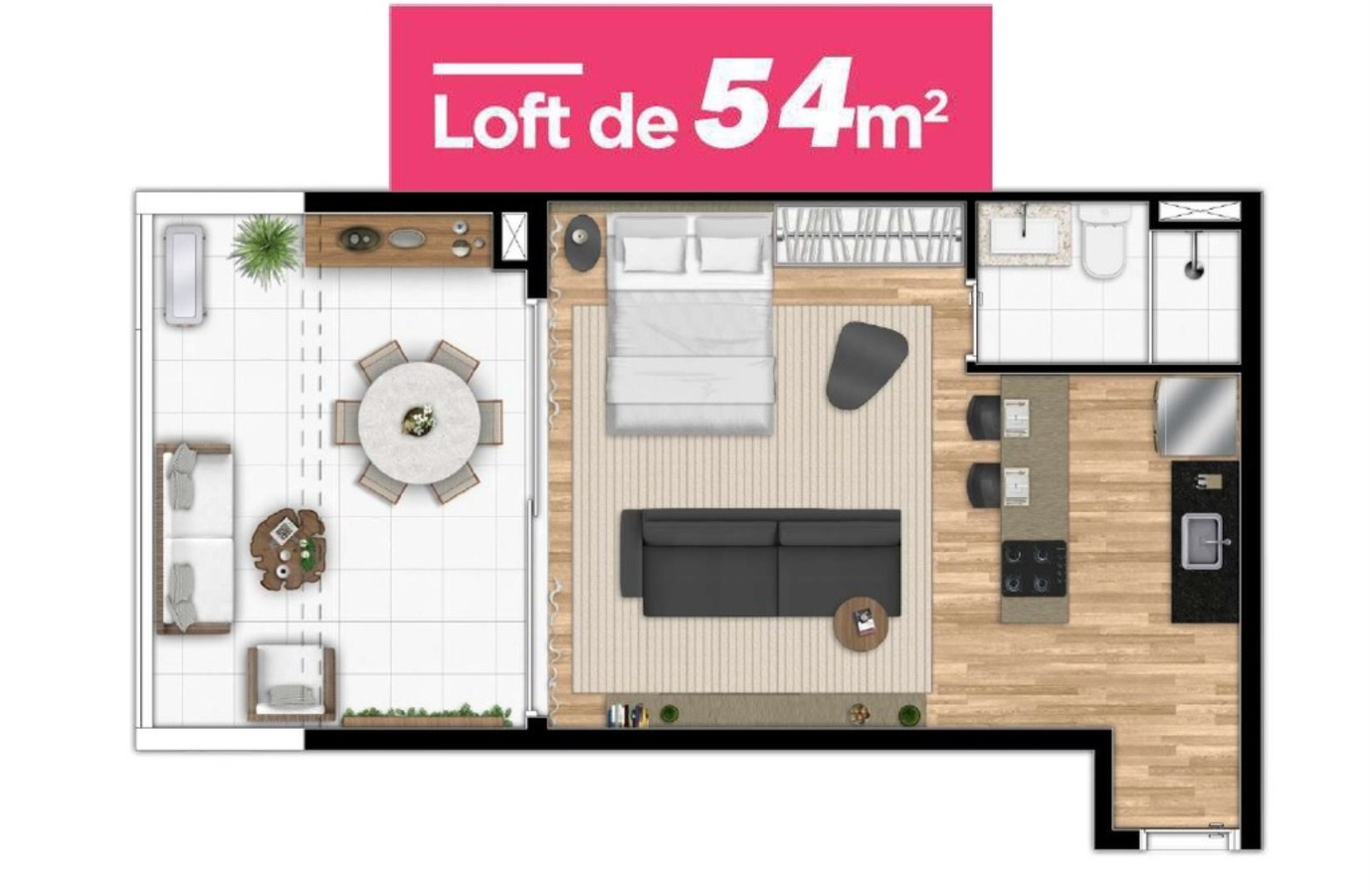 Apartamento, 1 quarto, 42 m² - Foto 18
