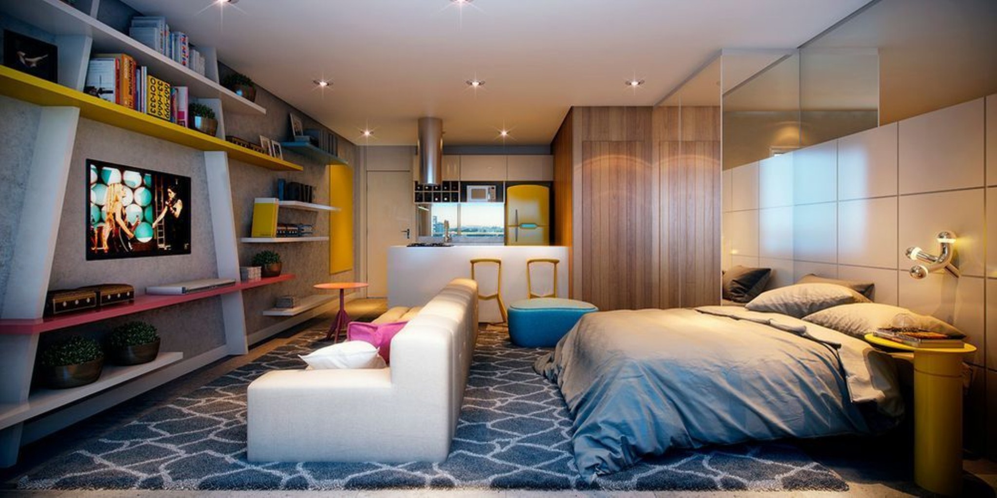 Apartamento, 1 quarto, 53 m² - Foto 3